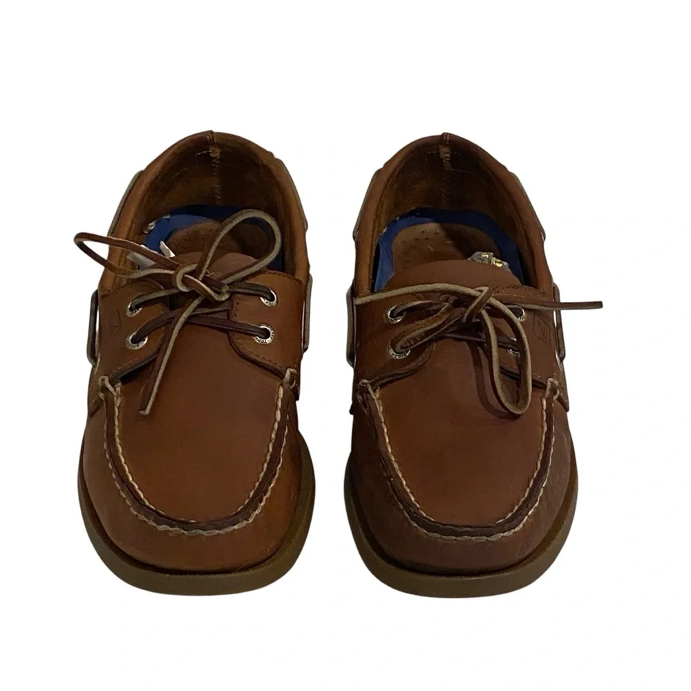 Sperry Brown Leather Original Boat Shoes Tp-Siders - Like New - Men’s 9